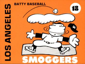 1975 Laughlin Batty Baseball #18 Los Angeles Smoggers Front