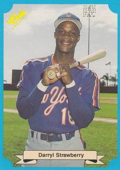 1988 Classic Blue #209 Darryl Strawberry Front
