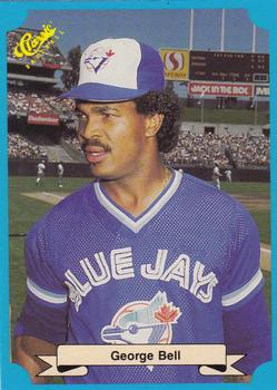 1988 Classic Blue #242 George Bell Front