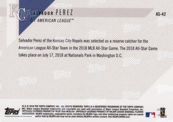 2018 Topps Now American League All-Star Reserves #AS-42 Salvador Perez Back