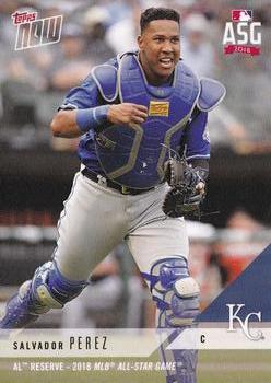 2018 Topps Now American League All-Star Reserves #AS-42 Salvador Perez Front