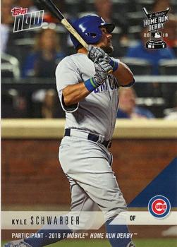 2018 Topps Now T-Mobile Home Run Derby #HRD-2 Kyle Schwarber Front
