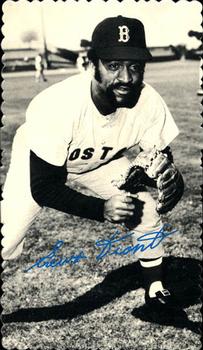 1974 Topps Deckle - White Backs #27 Luis Tiant Front