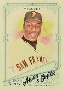 2018 Topps Allen & Ginter - Glossy #277 Willie McCovey Front