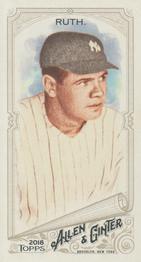 2018 Topps Allen & Ginter - Mini #3 Babe Ruth Front
