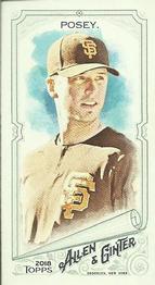2018 Topps Allen & Ginter - Mini #172 Buster Posey Front