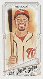 2018 Topps Allen & Ginter - Mini #324 Anthony Rendon Front