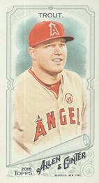 2018 Topps Allen & Ginter - Mini A & G Back #1 Mike Trout Front