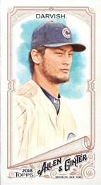 2018 Topps Allen & Ginter - Mini A & G Back #37 Yu Darvish Front