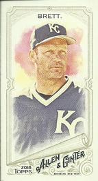 2018 Topps Allen & Ginter - Mini No Card Number #NNO George Brett Front