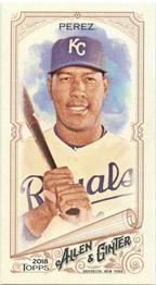 2018 Topps Allen & Ginter - Mini No Card Number #NNO Salvador Perez Front