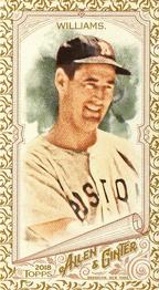 2018 Topps Allen & Ginter - Mini Gold Border #190 Ted Williams Front