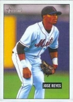 2005 Bowman Heritage #145 Jose Reyes Front