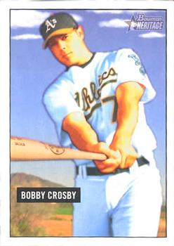 2005 Bowman Heritage #82 Bobby Crosby Front