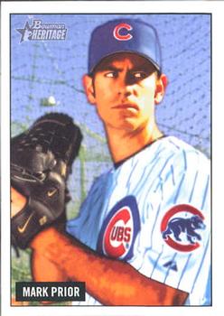 2005 Bowman Heritage #102 Mark Prior Front