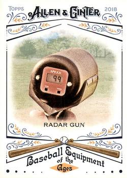 2018 Topps Allen & Ginter - Baseball Equipment of the Ages #BEA-26 Radar Gun Front