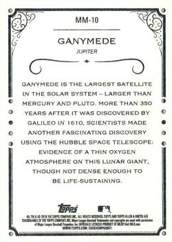2018 Topps Allen & Ginter - Magnificent Moons #MM-10 Ganymede Back