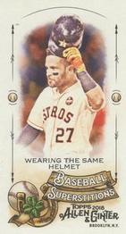 2018 Topps Allen & Ginter - Mini Baseball Superstitions #MBS-3 Wearing the same Helmet Front