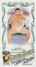 2018 Topps Allen & Ginter - Mini Exotic Sports #MES-6 Sumo Wrestling Front