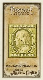 2018 Topps Allen & Ginter - Mini Postage Required #MPR-11 Benjamin Franklin Front
