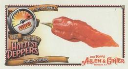2018 Topps Allen & Ginter - Mini World's Hottest Peppers #WHP-7 Naga Viper Front