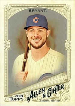 2018 Topps Allen & Ginter - Silver Glossy #5 Kris Bryant Front
