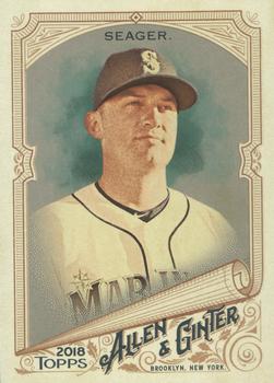 2018 Topps Allen & Ginter - Silver Glossy #17 Kyle Seager Front