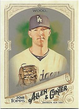 2018 Topps Allen & Ginter - Silver Glossy #87 Alex Wood Front