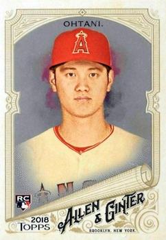2018 Topps Allen & Ginter - Silver Glossy #100 Shohei Ohtani Front