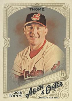 2018 Topps Allen & Ginter - Silver Glossy #114 Jim Thome Front