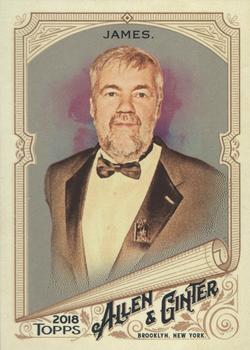 2018 Topps Allen & Ginter - Silver Glossy #157 Bill James Front