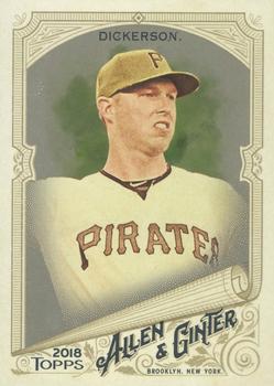 2018 Topps Allen & Ginter - Silver Glossy #320 Corey Dickerson Front
