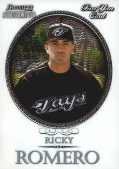 2005 Bowman Sterling #BS-RR Ricky Romero Front