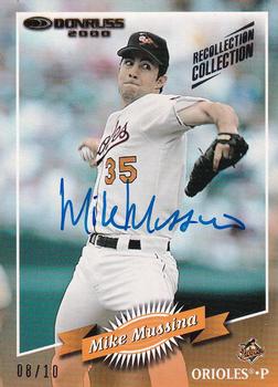 2005 Donruss - Recollection Collection #56 Mike Mussina Front