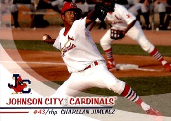 2010 Grandstand Johnson City Cardinals #16 Charllan Jimenez Front