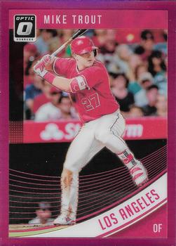 2018 Donruss Optic - Pink #121 Mike Trout Front