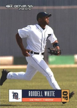 2005 Donruss #187 Rondell White Front