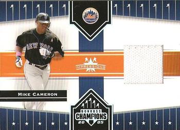 2005 Donruss Champions - Impressions Material #120 Mike Cameron Front