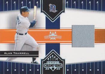 2005 Donruss Champions - Impressions Material #204 Alan Trammell Front