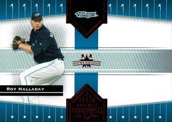 2005 Donruss Champions - Impressions Red #424 Roy Halladay Front