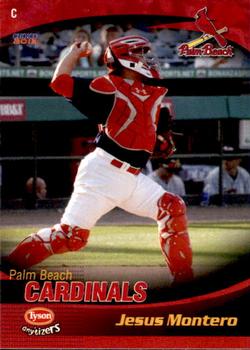 2013 Choice Palm Beach Cardinals #7 Jesus Montero Front