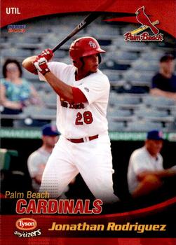 2013 Choice Palm Beach Cardinals #22 Jonathan Rodriguez Front