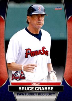 2018 Choice Pawtucket Red Sox #8 Bruce Crabbe Front