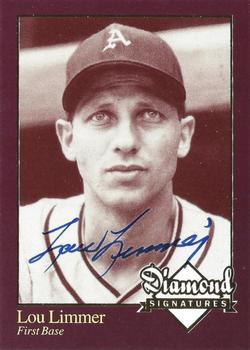 2006 Philadelphia Athletics Historical Society Diamond Signatures #NNO Lou Limmer Front