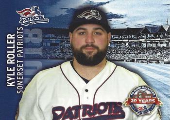 2018 Choice Somerset Patriots #25 Kyle Roller Front