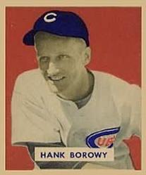 1949 Bowman #134 Hank Borowy Front