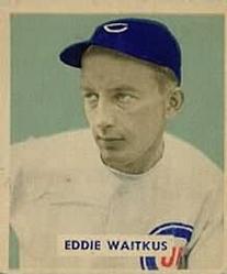 1949 Bowman #142 Eddie Waitkus Front