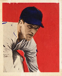 1949 Bowman #32 Eddie Yost Front