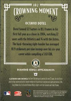2005 Donruss Diamond Kings #167 Octavio Dotel Back