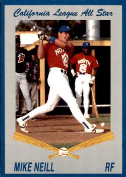 1992 Cal League All-Stars #4 Mike Neill Front